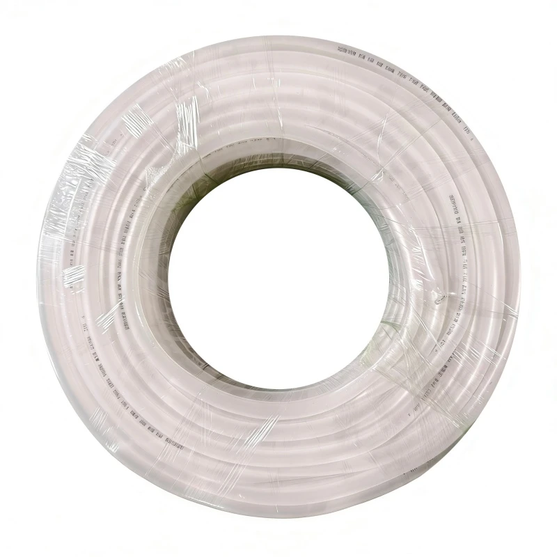 Tubo de PVC transparente esmerilado